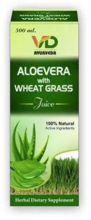 Aloe Vera Wheatgrass Juice