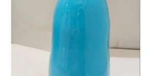 Blue Plain Ceramic Vases