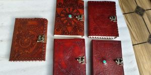 Leather Embossed Notebooks