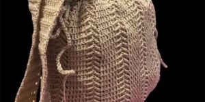 Crochet Drawstring Bags