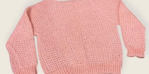 Crochet Girl Winter Top