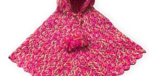 Crochet Poncho with Hood