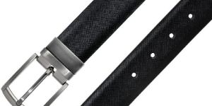 Mens LV Reversible Leather Belt