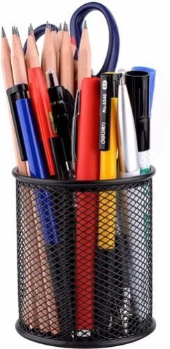 Metal Pen Pencil Holder