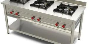 Three Burner Cooking Range