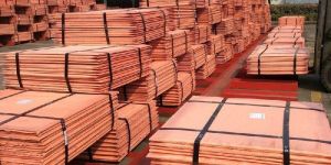 copper cathodes, grade A, 99,97 %