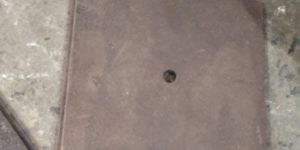 Shot Blasting Manganese Tiles