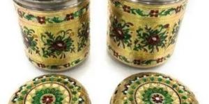 Meenakari Storage Container