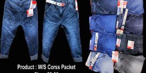 w/s cross pocket casual jeans
