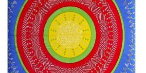 Handblock Bedsheet for Double Bed Bedsheet Rajasthani Multi Print Bedsheet