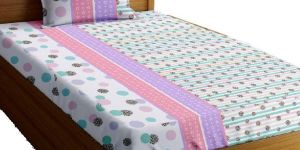 Cotton Single Bedsheet White