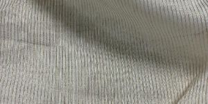 Chanderi Silk Zari Golden Stripes Fabric