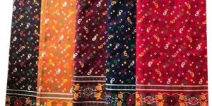 Gujri Print Cotton Nighty Fabric