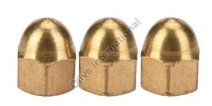 Brass Dome Nuts