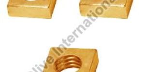 Brass Square Nuts