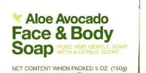 ALOE AVOCADO FACE AND BODY SOAP