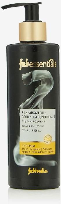 Fabessentials Silk Argan Oil Gotu Kola Conditioner 250 Ml Infused with Coconut Oil