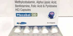 Methylcobalamin Alpha Lipoic Acid Benfotamine Folic Acid & Pyridoxine HCI 3mg Capsules