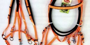 Orange Biothane Bridle Set