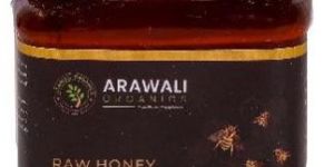 ARAWALI ORGANICS RAW ACACIA SAFFRON HONEY (MONOFLORAL)