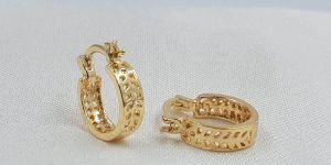 Gold Plated Bali Earrings k06