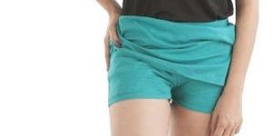 Bamboo Fabric Skirt with Inner Shorts