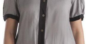 Bamboo Top with Elastic Waistband