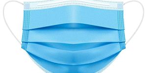 3 Ply Face Mask with Nose Pin