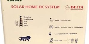 Solar DC Home Lighting System