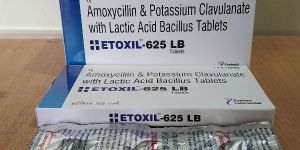 Amoxycillin, Potassium Clavulanate & Lactic Acid Bacillus Tablets