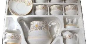 Thermocol Tea Set Packaging Box