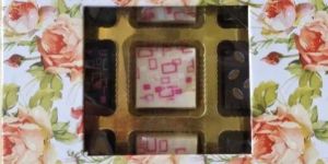 White Printed Chocolate