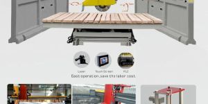 Auto Bridge Saw Machine