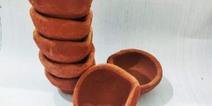 Terracotta Diya