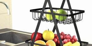 2-Tier Countertop Fruit Basket