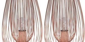 Copper Wire Table Lamp