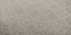 Georgette Embroidery Work Fabric