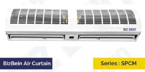 BizBein MS Powder Coated Sleek Air Curtain Series SPCM