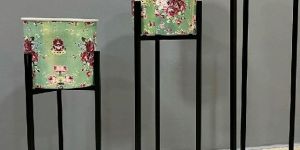 Iron Planter Stand