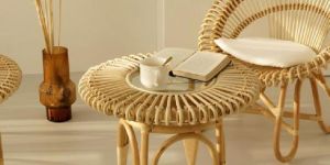 Rattan Table and Chair Set