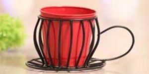 Iron Table Top Cup with Pot