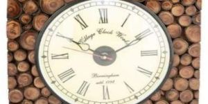 12 Inch Wooden Wall Clock