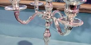 Silver Candle Holder