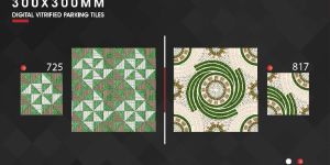300x300mm Digital Vitrified Parking Tiles