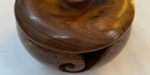 Sheesham Wood Yarn Bowl