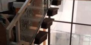 Stainless Steel Forest Glass Railing