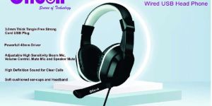 Clicon Wired USB Headphone