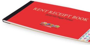 Rent Receipt Book 50 Pages (Gujarati/English)
