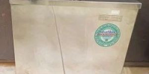 Stainless Steel Cistern with Dual Flush Internal Fitting