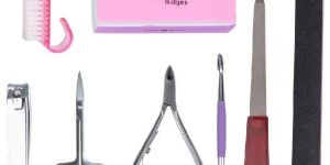 Women Men Manicure Pedicure Tools Kit